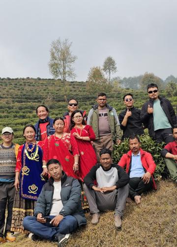 family tour in nepal