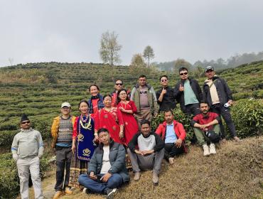 family tour in nepal