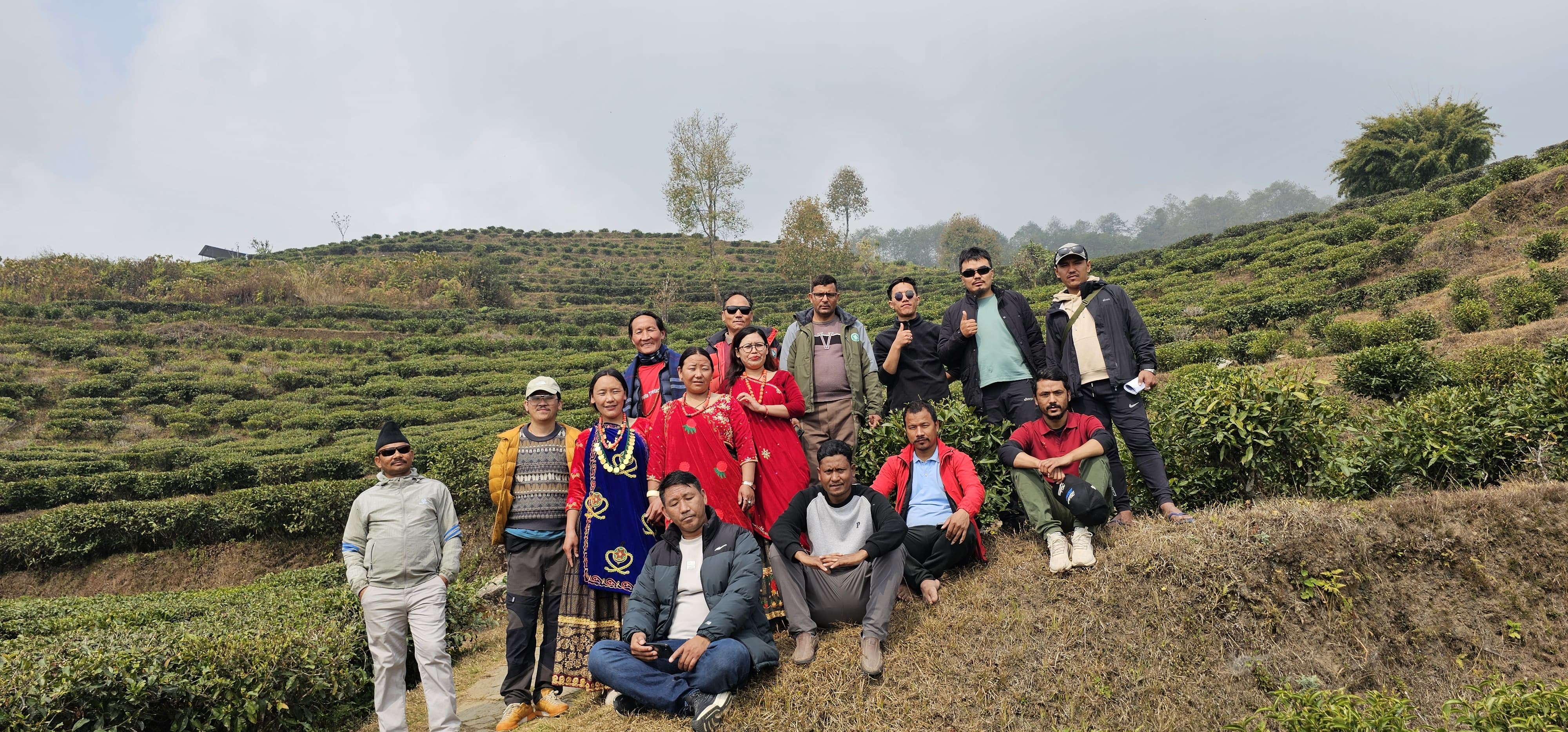 family tour in nepal